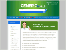 Tablet Screenshot of genericeupills.com